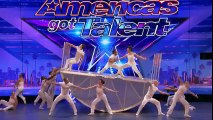Diavolo- Dance Troupe Performs on Giant Rocking Structure - America's Got Talent 2017