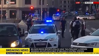 BREAKING NEWS: Another Terrorist Attack In Brussels At Central Station!!