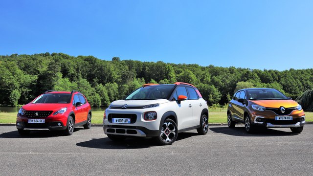 Comparatif statique vidéo : la Citroën C3 Aircross face aux Peugeot 2008 et Renault Captur