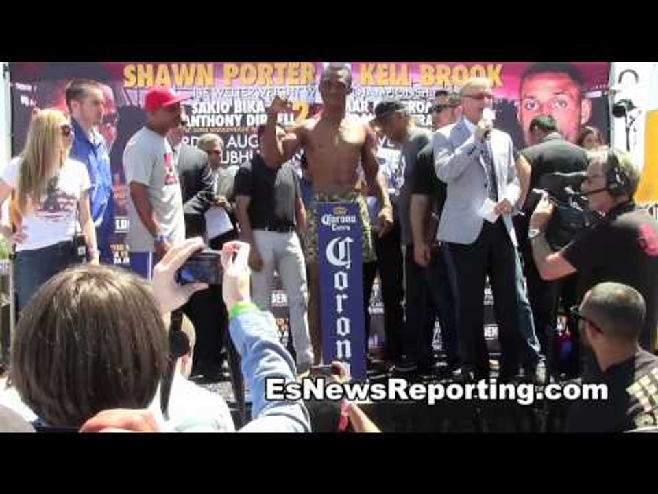 Sakio Bika vs Anthony Direll Weigh ins