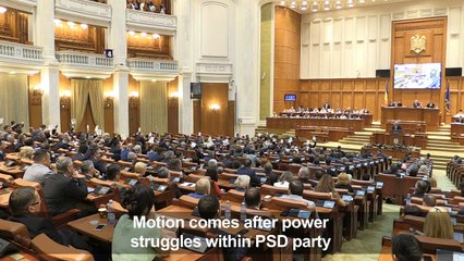 Romania ruling left sinks own govt after power row