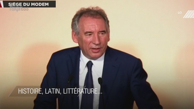 Histoire, latin... Quand François Bayrou joue les profs