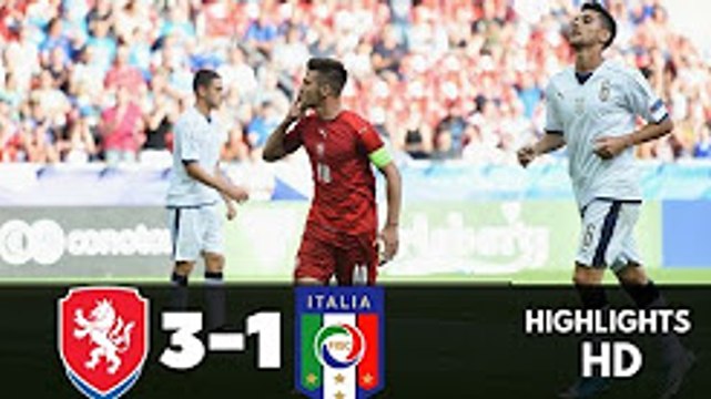 U21 Czech Republic 3-1 U21 Italy | All Goal & Full Highlights | 21.6.2017 EURO U21