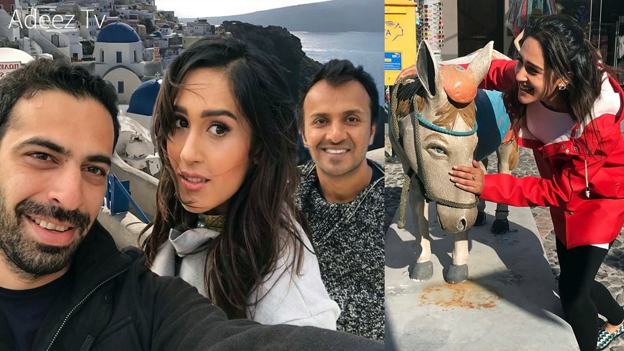 Mira Sethi In Santorini, Greece