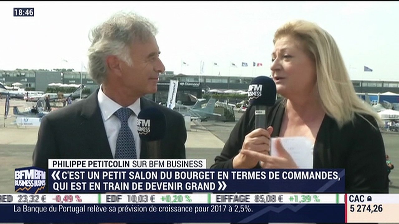 Philippe Petitcolin: "C'est un petit Salon du Bourget en termes de commandes, qui est en train de devenir grand" - 21/06