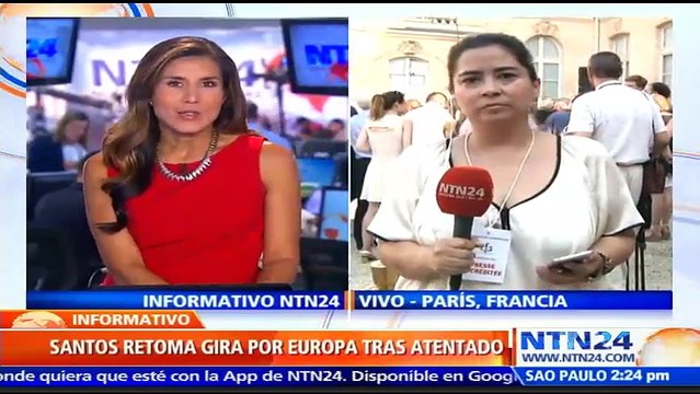 “Ataque en centro comercial en Bogotá, Colombia, no afecta el apoyo de Francia en este proceso de paz histórico”:Emmanuel Macron