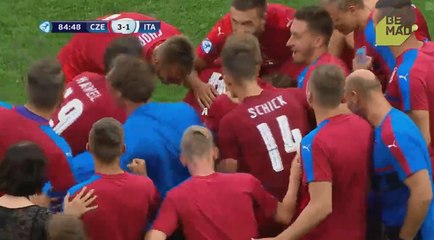 Czech Republic 3-1 Italy - Full Highlights - Euro U21 - 21.06.2017 [HD]