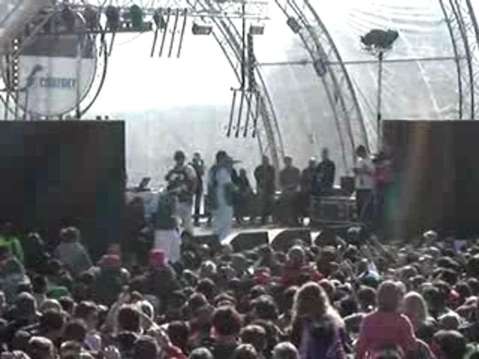 Michael Youn au superbiker METTET 2007