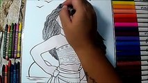 Disney's Moana Coloring Page - Fun Kiddie Colors