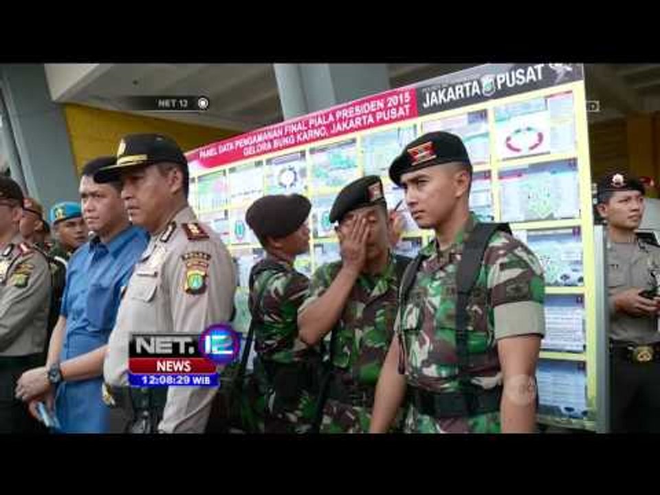 Live Report Persiapan Final Piala Presiden 2015 - NET12