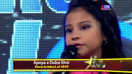 Dulce Elvir impacta con su tremenda voz