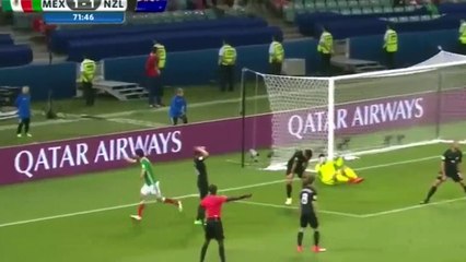 Oribe Peralta Goal HD - Mexico 2 - 1 New Zealand - 21.06.2017 (Full Replay)
