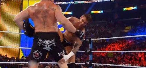 WWE : Brock Lesnar vs CM Punk Summer Slam | HD