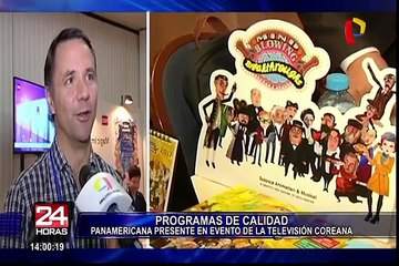 Panamericana Televisión estuvo presente en evento de la TV Coreana