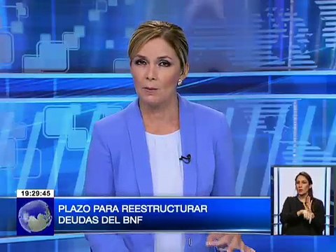 Clientes del BNF podrán beneficiarse de la Ley de Reestructuración de Deudas de la Banca Pública hasta Octubre