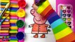 Et enfants couleur coloration pour Comment enfants Apprendre Pennsylvanie porc en chantant à Il Pages peppa