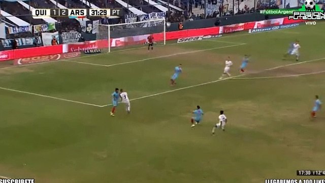 Matias Perez Acuna GOAL HD - Quilmes 2-2 Arsenal Sarandi 21.06.2017