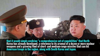 U.S. Pressed to Pursue Deal to Freeze North Korea Missile Tests