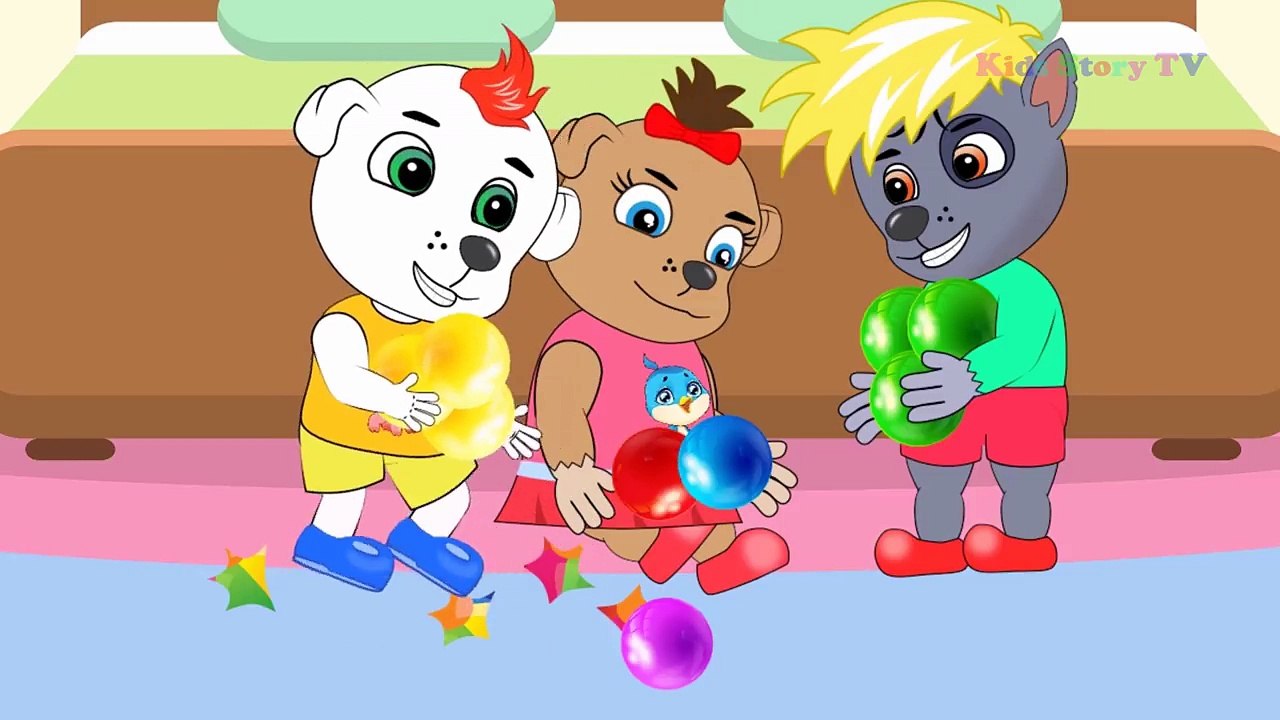 PAW PATROL Marshall & Rocky Baby Robbery Banana in a Supermarket Full Episodes! Finger Fam