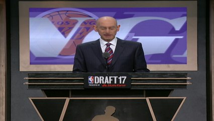 With second pick Los Angeles Lakers select Lonzo Ball - PAL