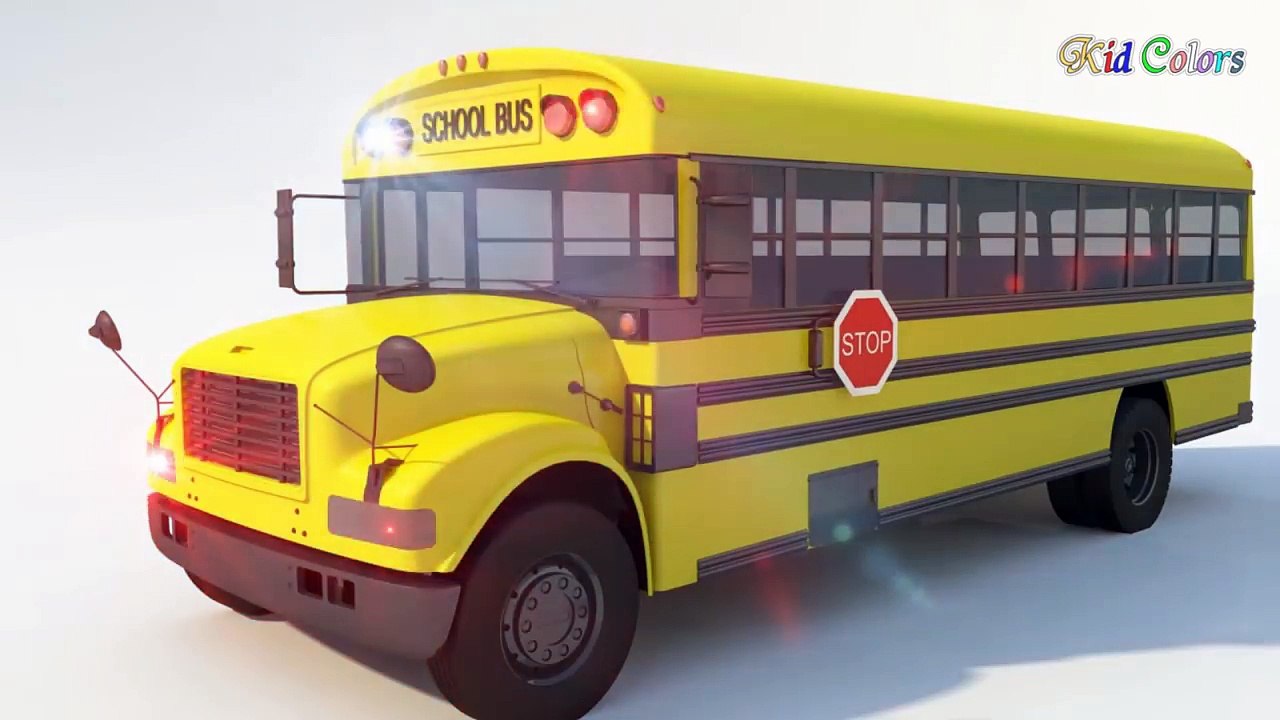 Colors for Children to Learn with Street Vehicles Colours for Kids to Learn Learning Video