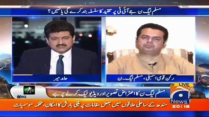 Hamid Mir Takes Class Of Talal Chaudhry