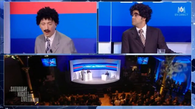Sketch Comedy Gad Elmaleh Jamel Debouzze Le débat des primaires