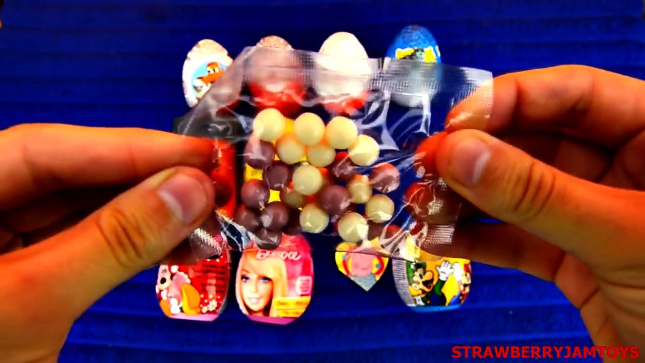 Mejor coches huevos huevos huevos congelado Niños de jugar sorpresa Doh disney peppa pi