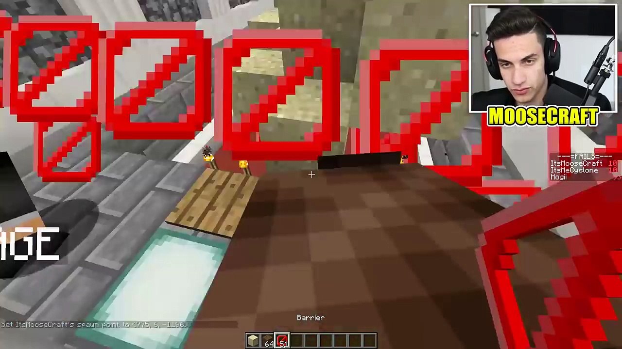 THIS UPSIDE DOWN MINECRAFT PARKOUR WILL MAKE YOU RAGE.