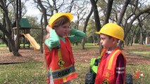 Little Builders 5 - The Smasher Returns, Kids Ride On Construction Trucks & Toy Building B