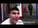 mikey garcia after sparring marcos maidana for maywether 2 fight - EsNews boxing