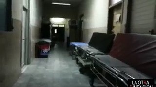 Un fantôme terrifiant filmé en train d'arpenter les couloirs d'un hôpital - vidéo Dailymotion