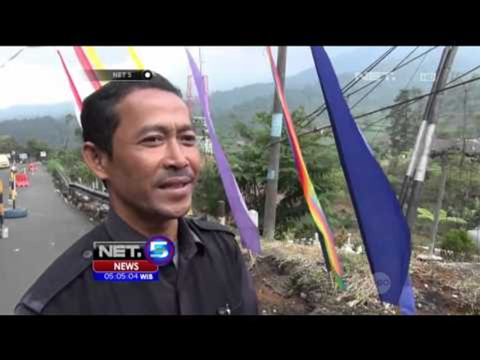 Hujan Deras Akibatkan Longsor di Jalan Raya Puncak Cianjur - NET5