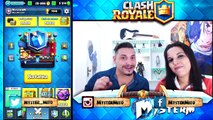 ABRINDO TODOS MELHORES BAÚS COM A MINHA NAMORADA NO CLASH ROYALE