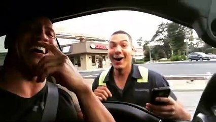 You've got to love Dwayne The Rock Johnson 