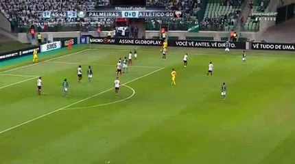 1 - 0 Miguel Borja  GOAL HD  Palmeiras 1-0 Atlético Goianiense  22.06.2017 HD