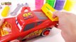 Learning Color Number Special Disney Pixar Cars Lightning McQueen Mack Truck Slime for kid