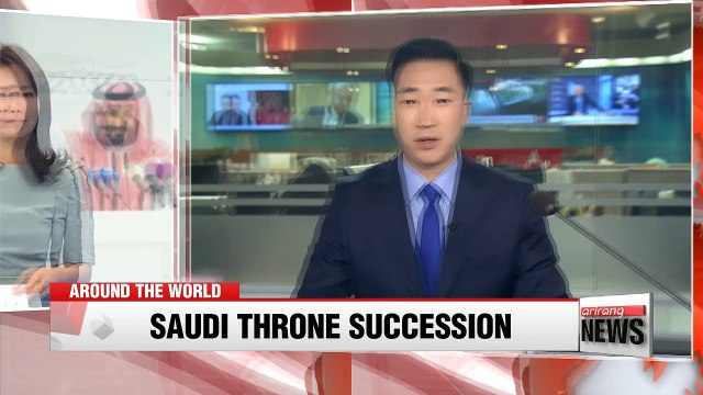 Saudi Arabia's king names son as heir to throne
