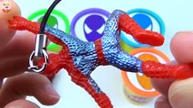 Amérique capitaine argile les couleurs tasses pour apprentissage domestiques jouer homme araignée empilage jouets Doh chi