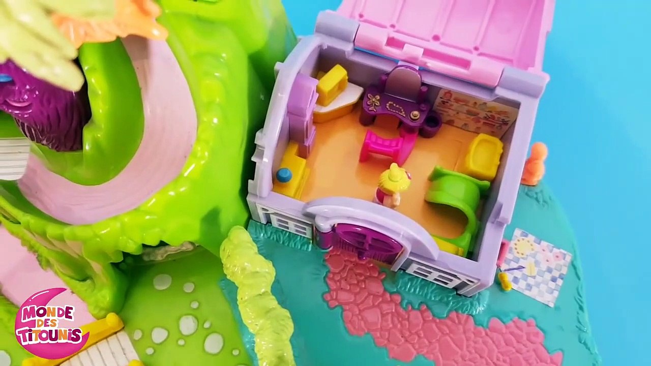Pays Magique de princesses Polly Pocket aimanté - Histoire de jouets enfants - Titounis Touni To