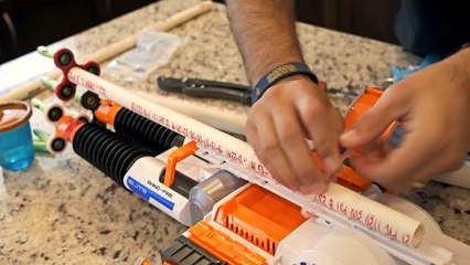 NERF WAR: FIDGET SPINNER GUN 2!