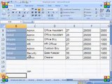 MS Excel 2007 Tutorial in Hindi    Insert,Delete,Format & Editing Block etc