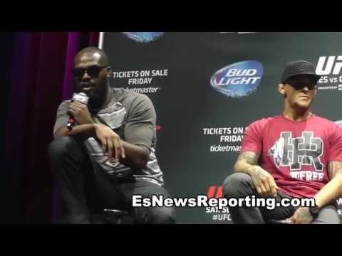 MMA Superstar Jon Jones Big Fan of Seckbach Reporting - esnews