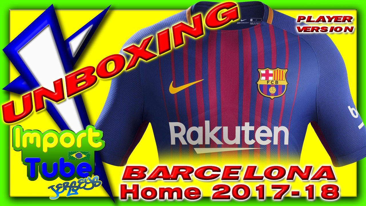Unboxing Soccerfans - Barcelona Home 2017-18 Player
