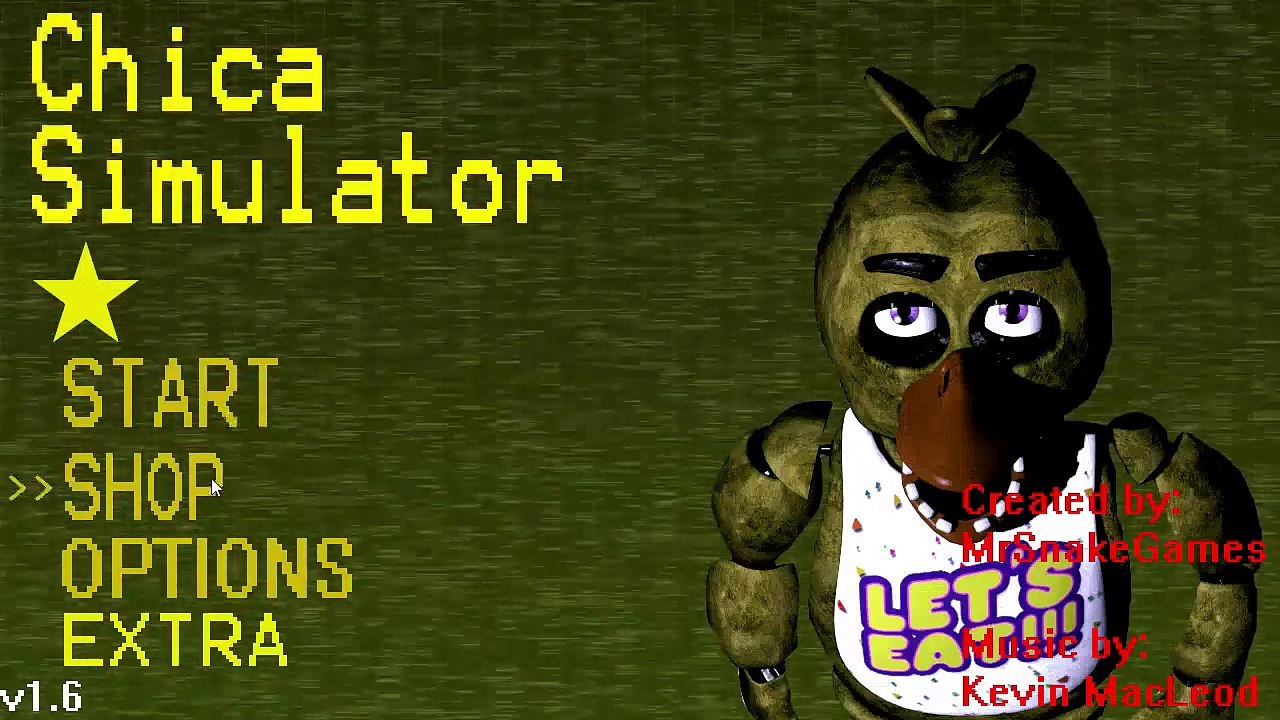 FNAF 1, 2, 3, 4 Chica Simulator