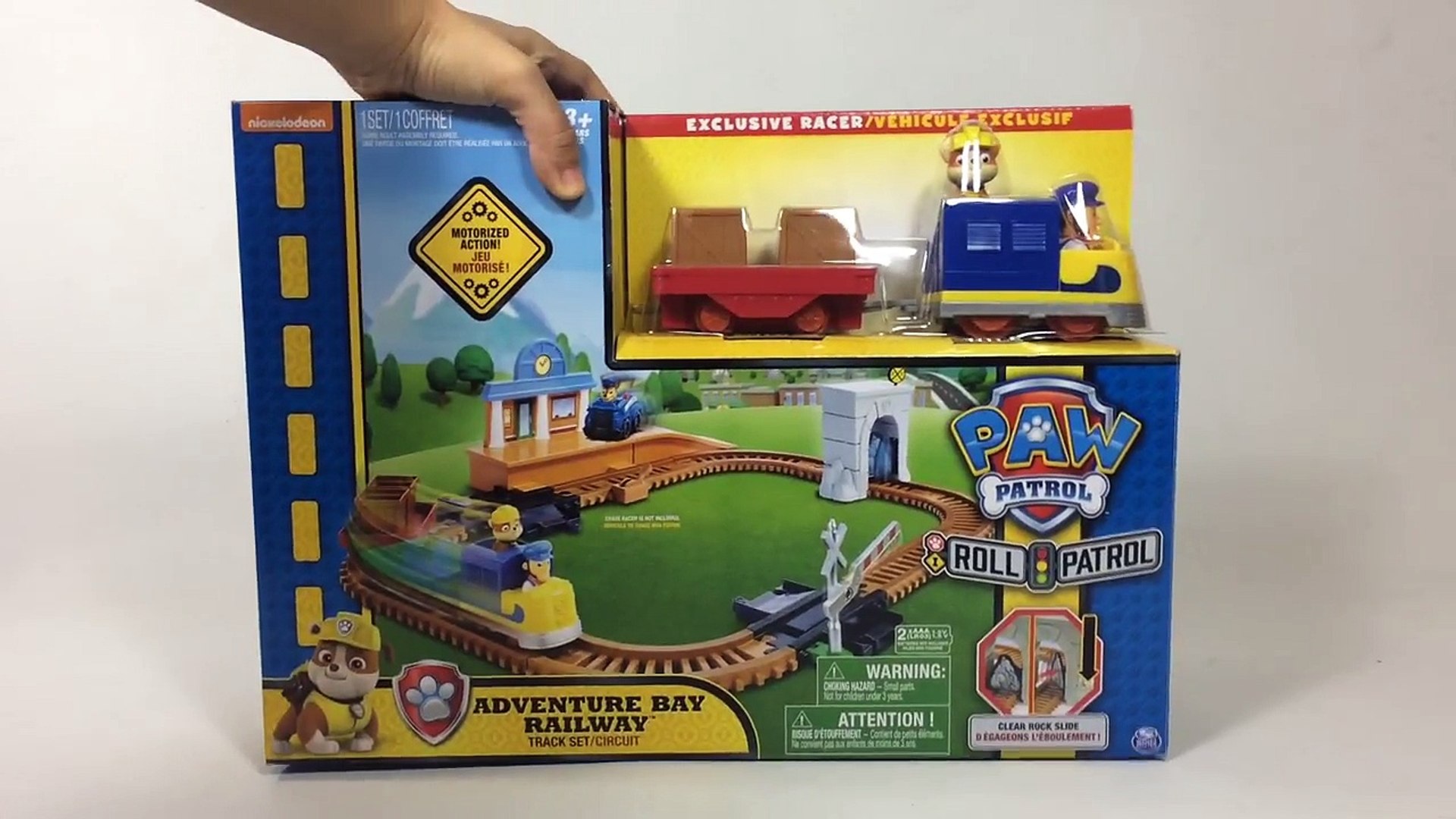 paw patrol mega track set