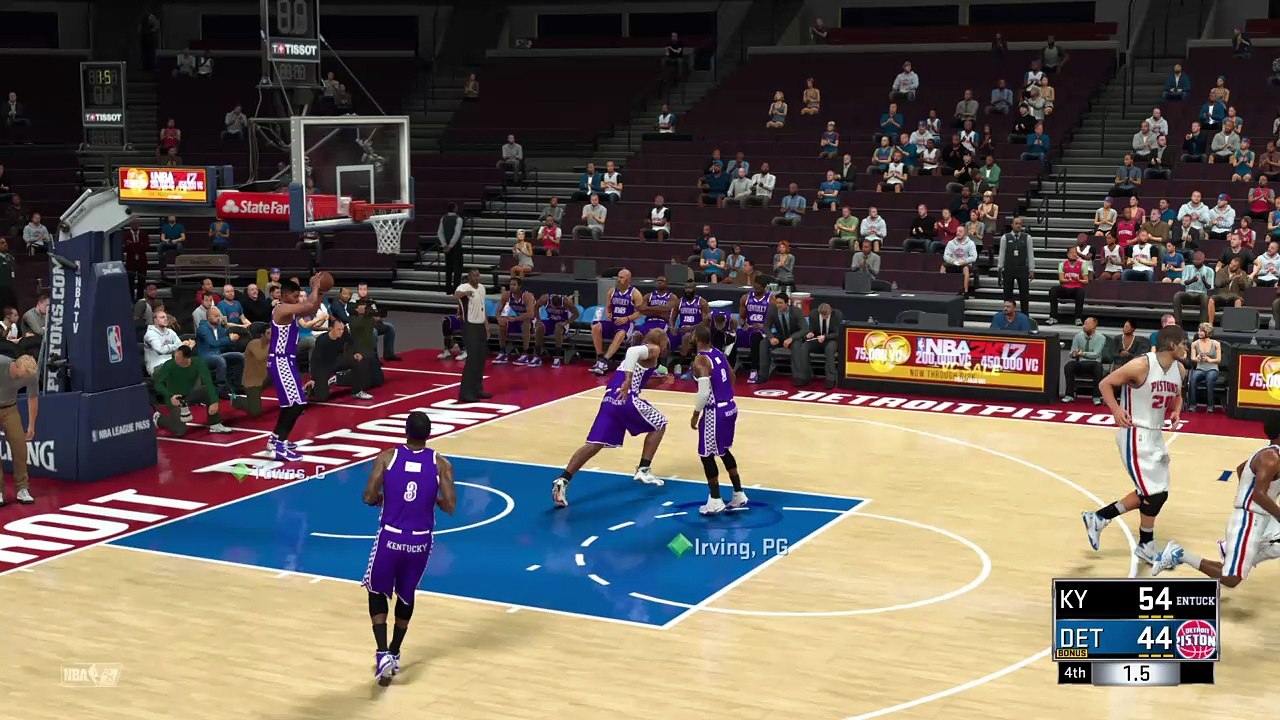 NBA 2K17 Full Court Shot by Kyrie Irving