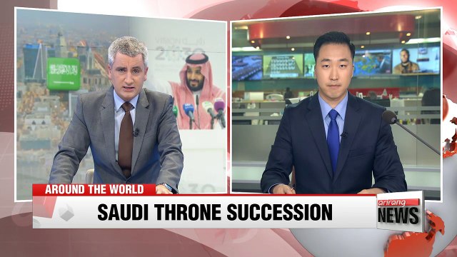Saudi Arabia's king names son as heir to throne