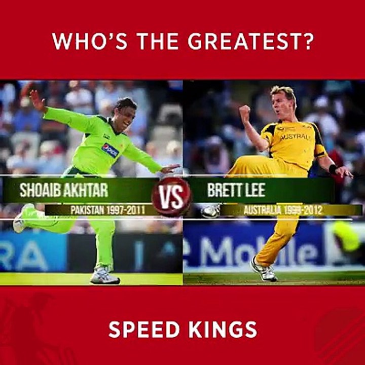 Who is the gartest speed king of cricket