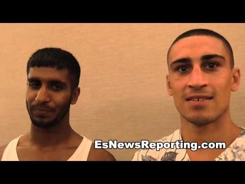 uk boxing stars jordan gill and atif shafiq on kell brook vs shawn porter - EsNews boxing